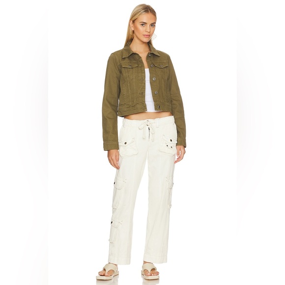Free People Tahiti Cargo Pant in Tofu - Picture 11 of 12